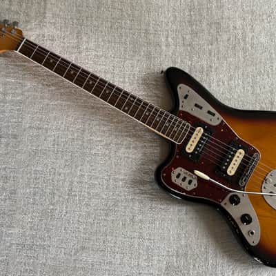 2012 Fender Kurt Cobain Road Worn Jaguar Left Hand Lefty + Case + Book + Extra Pickups Classic Player Jaguar Special HH Wiring image 5