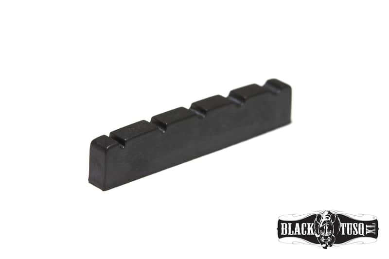 Graph Tech PT-1400-00 BLACK TUSQ XL 1-7/16" B-to-G Slotted Bass Nut - 5-String image 1