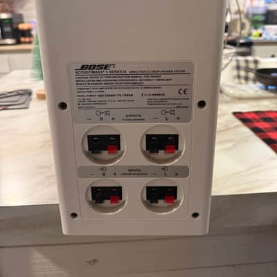 Bose Acoustimass 5 Series III speaker system 2000's white image 3