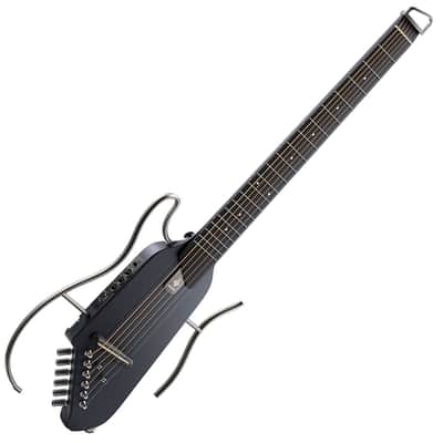 SPECIAL OFFER!! Donner HUSH-I Guitar ~ Black image 1