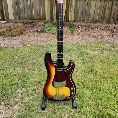 1966 Fender Precision Bass Guitar Original image 1