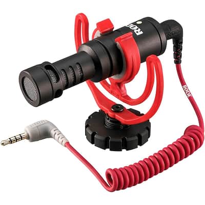 RODE Vlogger Kit for Mobile Phones With 3.5 mm Compatibility - Includes Tripod, MicroLED light, VideoMicro and Accessories Regular image 2