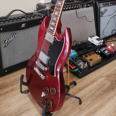 Gibson Sg Standard 1980 - Cherry Red image 3
