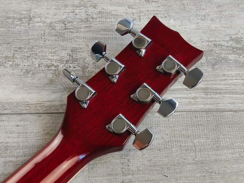 Morris G-35WR Electric Acoustic Guitar w/Pickup (Wine Red) | Reverb