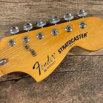 1978 - 1981 Fender Stratocaster Large Headstock 3 Bolt Micro Tilt Neck / Trans White Refinish image 10