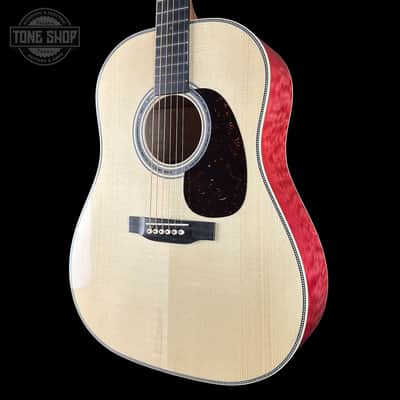 Martin Custom Shop Dread Slope Shoulder 28 Style Adirondack/ Quilted Maple w/case 2981104 image 3