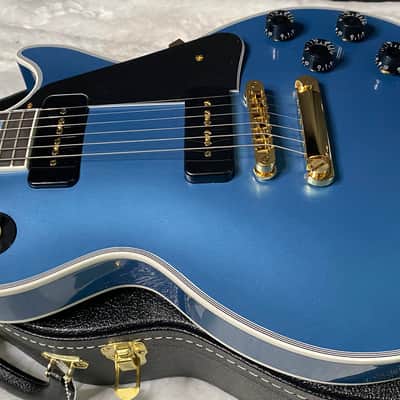 NEW! Gibson Les Paul Custom - Dealer Select - P90 Pick-Ups - Pelham Blue VOS - Custom Shop M2M - Authorized Dealer - Only 9lbs - G07687 image 9