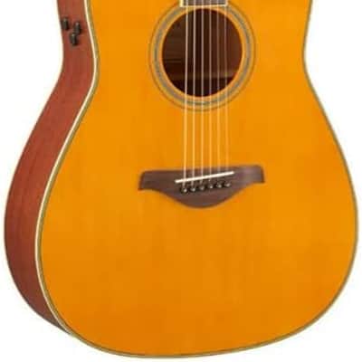 Yamaha FSC-TA TransAcoustic Concert Cutaway Acoustic-Electric Guitar - Brown Sunburst image 1