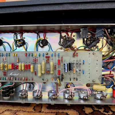 Vintage 1976 Marshall JMP Super Bass 100w MKII Valve Amplifier Head *1970s* Bild 24