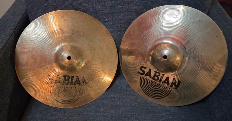 Sabian 14" AA Rock Hi-Hat Cymbals (Pair)
