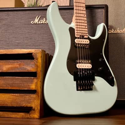 Schecter Sun Valley Super Shredder FR with Floyd Rose in Seafoam Green image 5