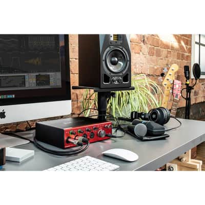 Focusrite Clarett+ 4Pre 18-In / 8-Out USB Audio Recording Interface image 7