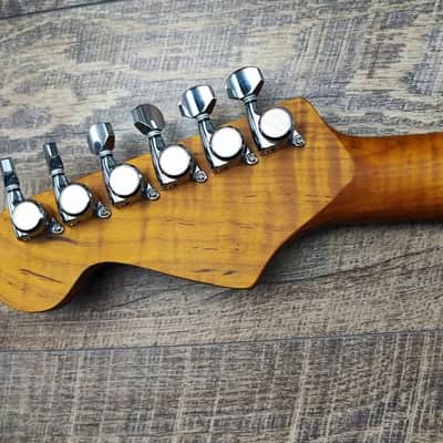 MyDream Partcaster Custom Built - Daphne Blue Hepcat Freeway image 10
