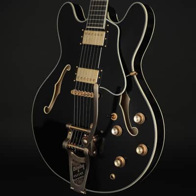 Eastman T59/TV-B Limited Edition in Truetone Vintage Black with Case image 2