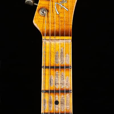 Fender Custom Shop 1951 Telecaster Super Heavy Relic Super Faded Aged Nocaster Blonde (215) image 5
