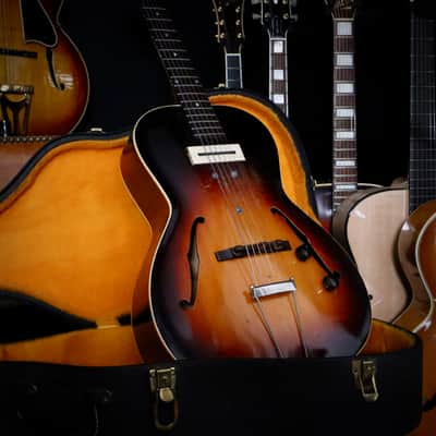 1940 Gibson ES-100 Small Body Archtop Charlie Christian Pickup image 17