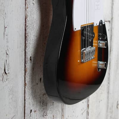 Fender Standard Telecaster Solid Body Electric Guitar 3-Color Sunburst Finish image 8