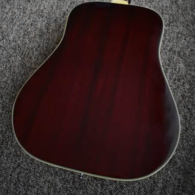 Vintage Lyle "Hummingbird" W-460 Acoustic Dreadnought Guitar - Gibson Copy / Lawsuit 1960s / 1970s image 5