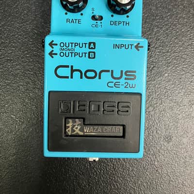 Boss CE-2W Chorus Waza Craft 2016 - Present - Blue image 1