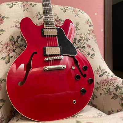 2012 Gibson CS Historic ES-330 Memphis With Bigsby Cherry Red | Reverb