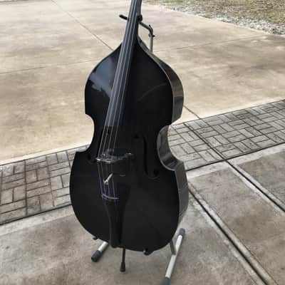Quintus Carbon Fiber composite Double Bass 1997 black image 1