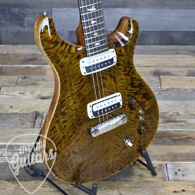 Mint PRS Paul's Guitar Limited Mango Top - Tiger Eye with Hardshell Case image 9