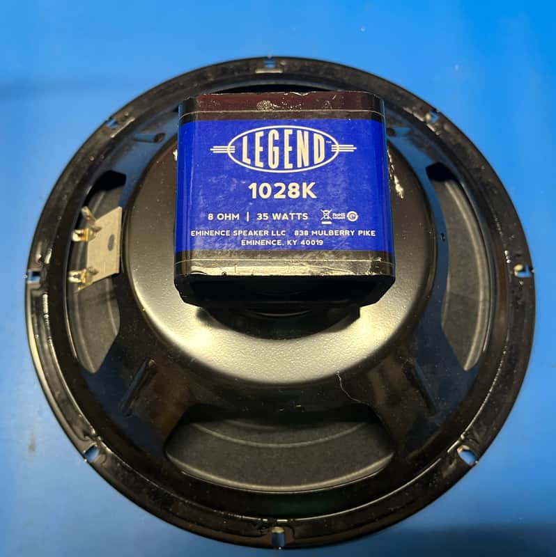 Eminence Legend Series 1028K, 10" Guitar Speaker image 1