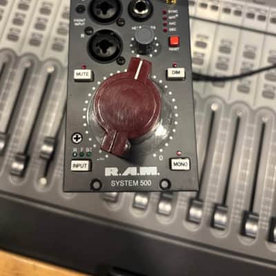 Heritage Audio RAM System 500 Studio Monitor Controller 500 Series Module 2010s - Blue image 2