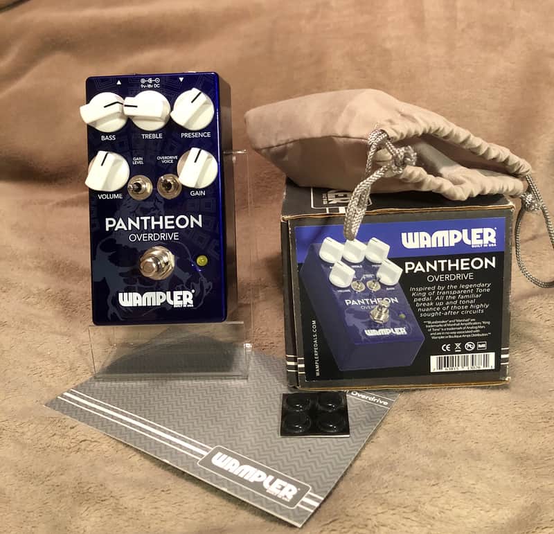 Wampler Pantheon Overdrive 2018 - 2019 - Blue image 1
