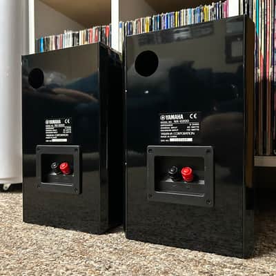 Yamaha NX-E200 Bass-Reflex Bookshelf Speakers High-Gloss Black TESTED ✅ image 9