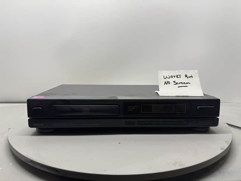 Sanyo CP791 CD Player Single Disc HiFi Stereo Vintage Home Audio RCA