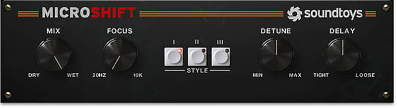 Soundtoys MicroShift image 1
