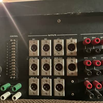 WBS M480 T1202 RECORDING CONSOLE MIXER WARD BECK SYSTEM CANADIAN NEVE USED TO BROADCAST THE 1976 MONTREAL OLYMPICS image 4