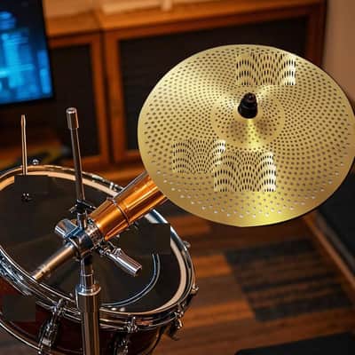 Cymbal Pack Drum Cymbals Set 14"/14"/16"/18"/20" 5 Pieces Cymbals with Cymbal Bag for Drum Set image 3