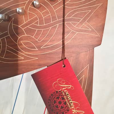 Roosebeck Heather Harp 22 Strings Chelby Tuning Levers Knotwork Design Discounted! image 3