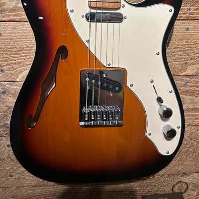 Fender Telecaster ThinLine Deluxe - 3TS Partscaster image 1