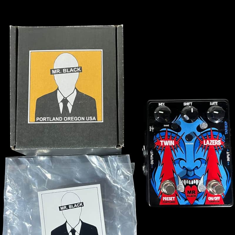 Mr. Black Twin Lasers K1  - Black  X12881 image 1
