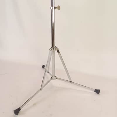 WFL Ludwig Atlas Snare Drum Stand Flat-Base Tripod Single-Braced Chicago Vintage image 4