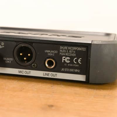 Shure PGX14 Wireless Beltpack System J6 Band - 572-590 MHz (NO PSU) CG01YFU image 9