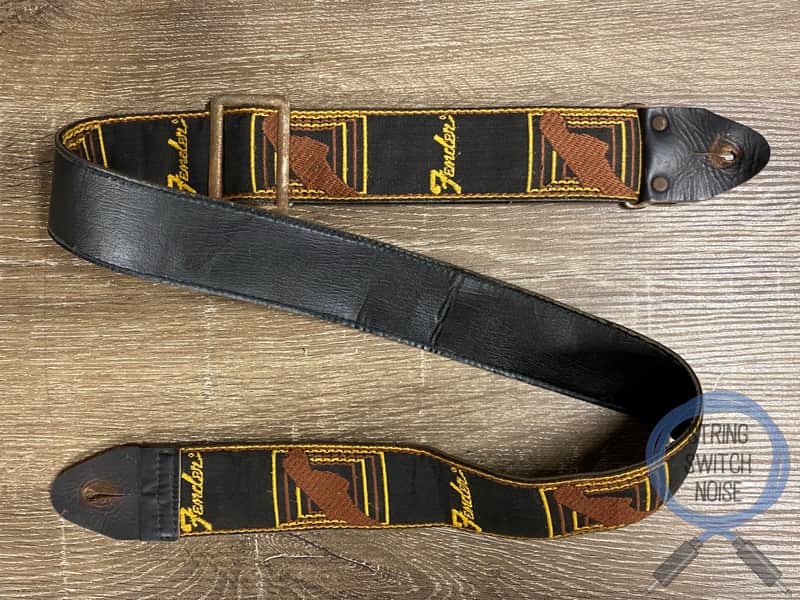 Fender Original 1969-70's Vintage Strap, horizontal logo, metal buckle image 1