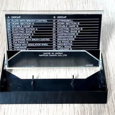 Yamaha TX7 Cassette // Performance Data Tape 1 // Original & Boxed image 5