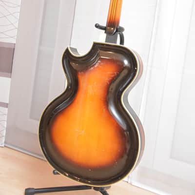 Osbama Tango – RARE! 1959 German GDR Vintage Archtop Jazz Guitar by Erich Neudel! image 16