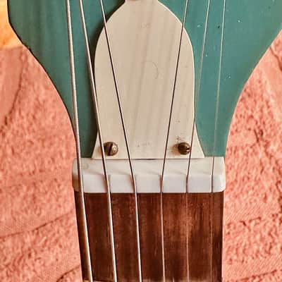 Beautiful Silvertone 1413 1965 - Turquoise - All original image 7