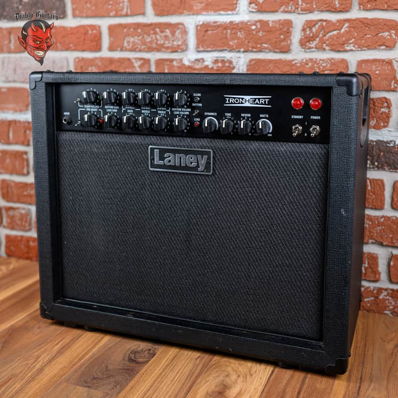 Laney IRT30-112 Ironheart Tube Guitar Combo Black image 1