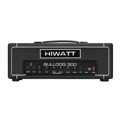 Hiwatt Bulldog 300 300-Watt Bass Amplifier Head - Black image 2