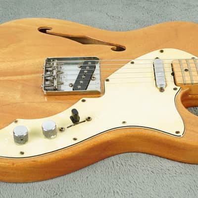 1968 Fender Telecaster Type 1 Thinline, Mahogany + OHSC image 13