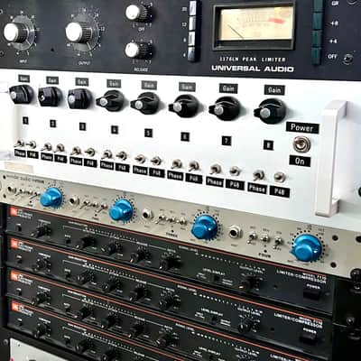 Wunder Audio PAFOUR quad microphone preamplifier 4 channel discrete Neve 1073/ 1272 style mic pre image 3