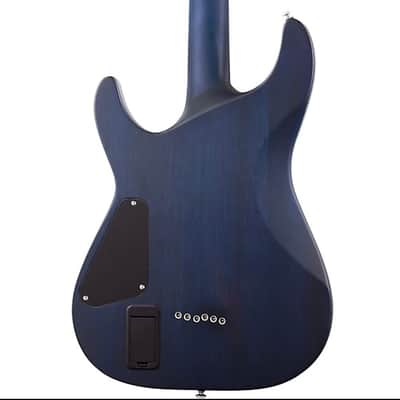 Schecter C-1 Platinum with Rosewood Fretboard 2022 - Present -Satin Transparent Midnight Blue image 4