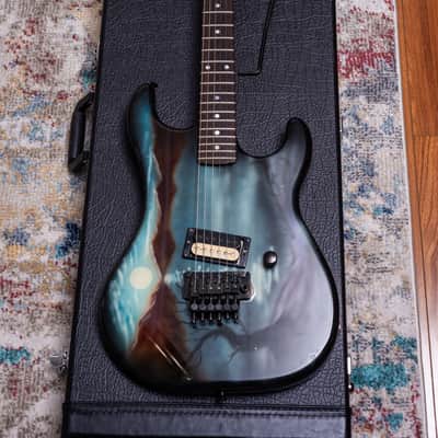 Kramer Baretta 1986 - Kline "Fantasy Night Scene" Graphic image 5