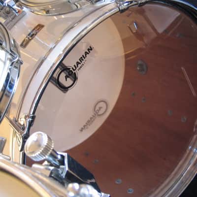 Pearl MAXWIN drums / 5-piece Shell Kit / Vintage (70's) snow white/ coffin-shaped lugs image 3